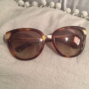 Gucci tortoise shell sunglasses